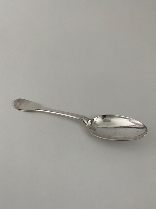 18th century silver spoon Fermiers Généraux