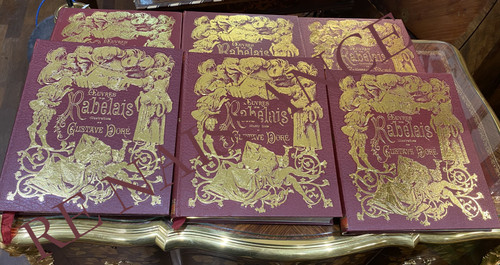The works of RABELAIS illustrated by Gustave DORÉ.