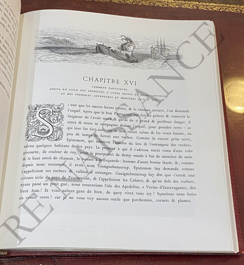 The works of RABELAIS illustrated by Gustave DORÉ.