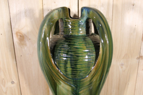 Large Art Nouveau Vase By Jérôme Massier