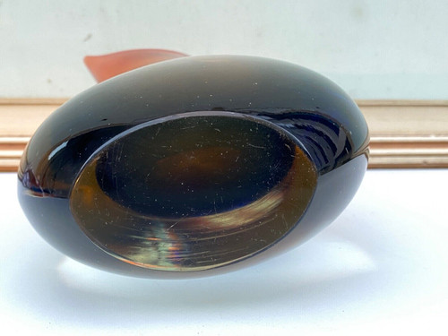 60s Murano free-form vase with red and blue background 6 kilos