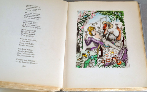 Curiosa -LA MUSE GAILLARDE, Raoul Ponchon, Illustrations de Dignimont