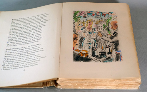 Curiosa -LA MUSE GAILLARDE, Raoul Ponchon, Illustrations de Dignimont
