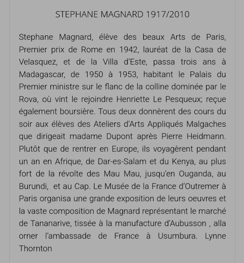 STÉPHANE  MAGNARD 1917/2010