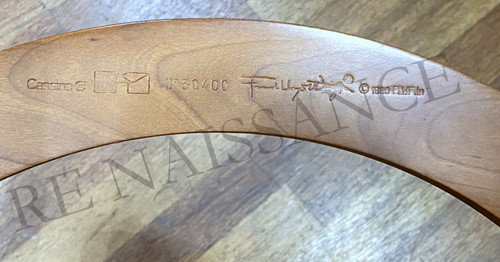sedie a botte di Frank Lloyd Wright per Cassina.