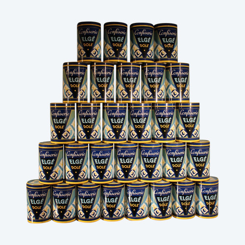  Boîte publicitaire de la confiserie ELGE