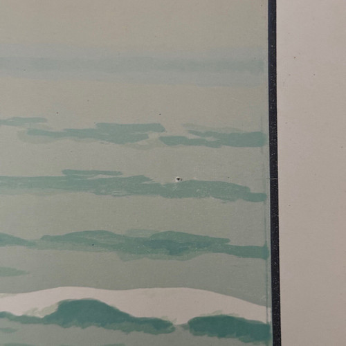Lithographie par Henri Rivière Les Aspects de la Nature - La Mer 