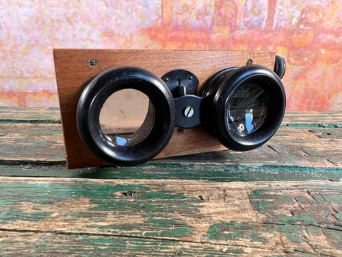 Stéréoscope Visionneuse Vérascope Richard en bois - 20ème siècle