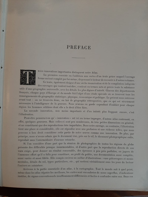 Nouveau Larousse illustré & Atlas - Enzyklopädisches Universalwörterbuch - 1898 bis 1907