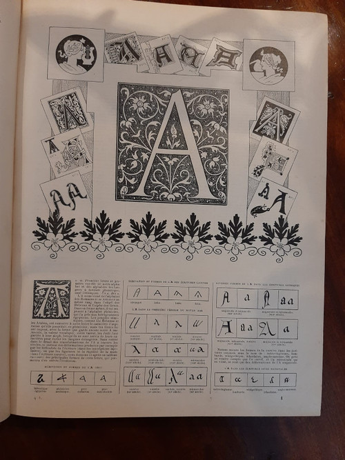 Nouveau Larousse illustré & Atlas - Enzyklopädisches Universalwörterbuch - 1898 bis 1907