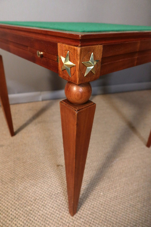 Table à jeux vintage