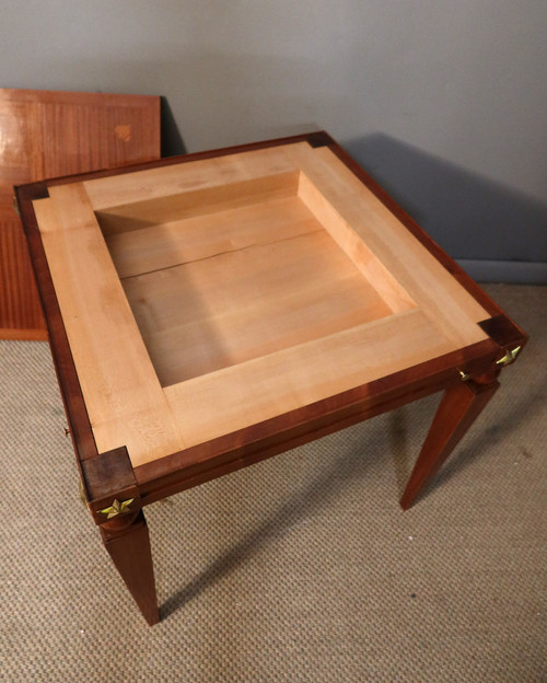 Table à jeux vintage
