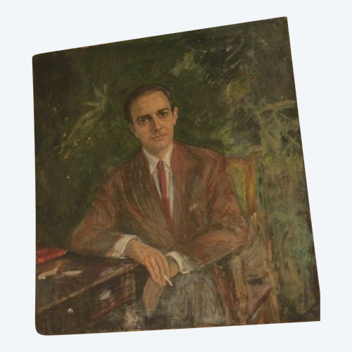 The man with the cigarette