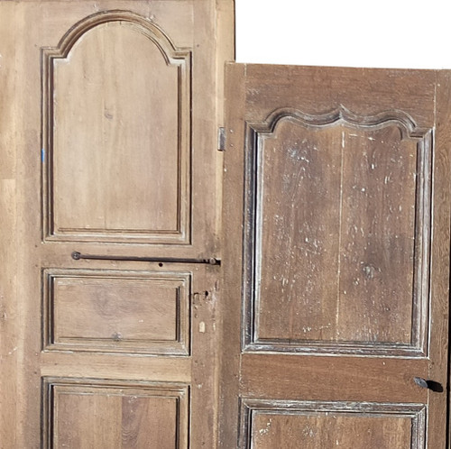 Portes Anciennes De Belle Qualité En Chêne époque XVIIIème