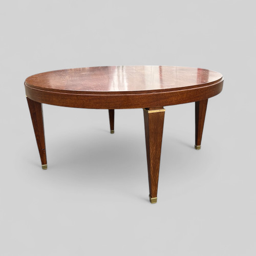 Jacque Quinet (1918-1992) Attribué à - Table ronde De Salle à Manger Vers 1950