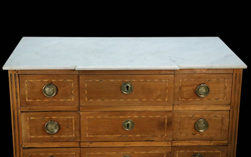 Kommode mit Sprung Louis XVI Epoche XVIII Jahrhundert