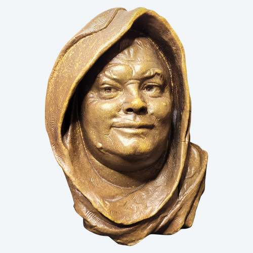 Sculpture en Grès par Paul Jeanneney & Ecole Carriès, 1900s