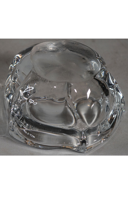 Cendrier cristal Daum 