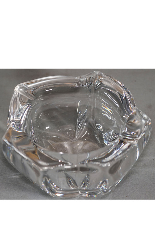 Cendrier cristal Daum 