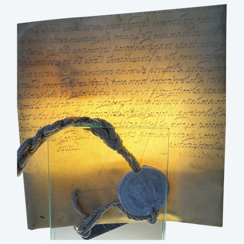 Bolla di Pio IX (1792-1878) e suo sigillo 