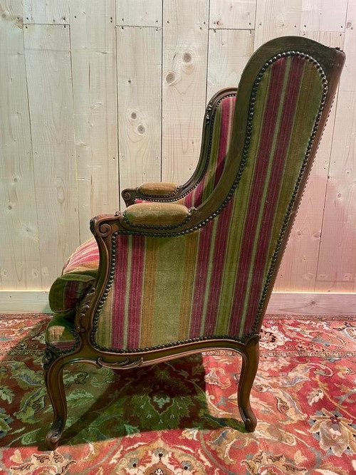 Poltrona - bergère in stile Luigi XV