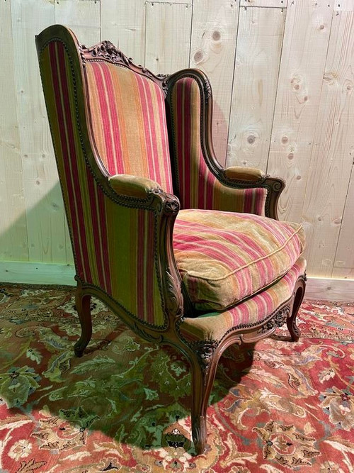 Poltrona - bergère in stile Luigi XV