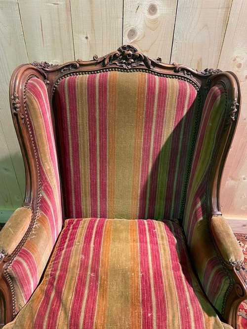 Poltrona - bergère in stile Luigi XV