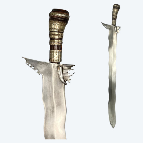 Saber Kriss o Keris Moro filippino, XIX secolo