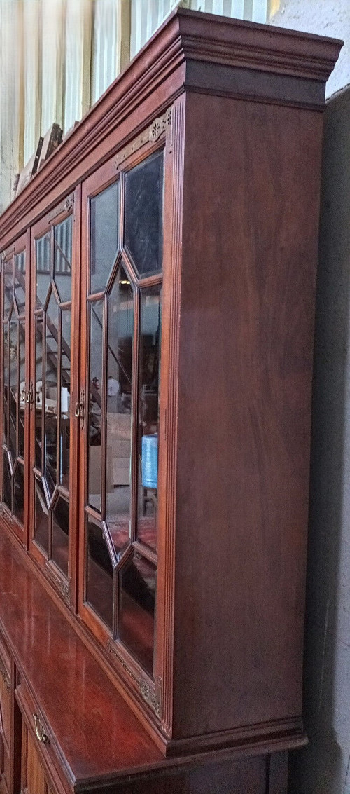 Libreria in acero e Co, mogano del XIX secolo