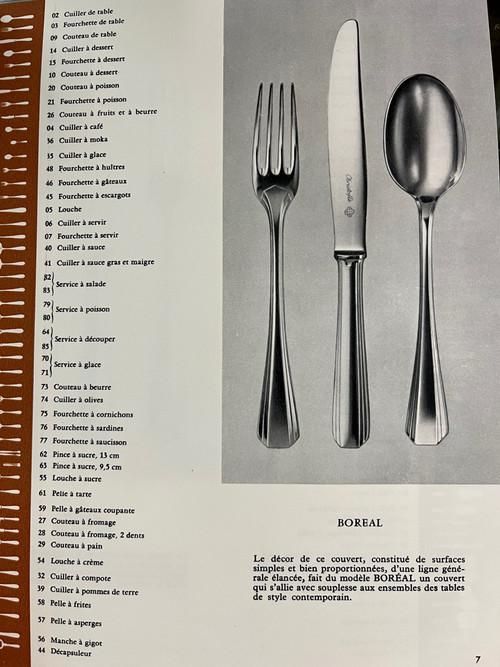 Christofle Boréal Besteck 37-teilig 