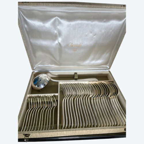 Ménagère Christofle Boréal 37 pièces 