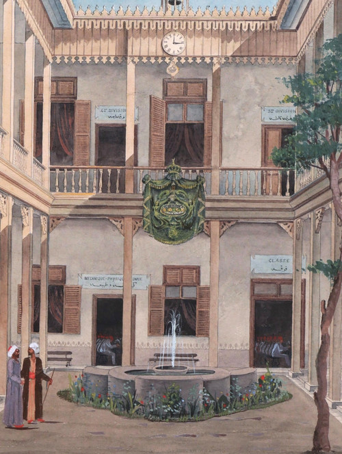 Nicola FORCELLA, Khedivial School of Arts and Crafts in Kairo