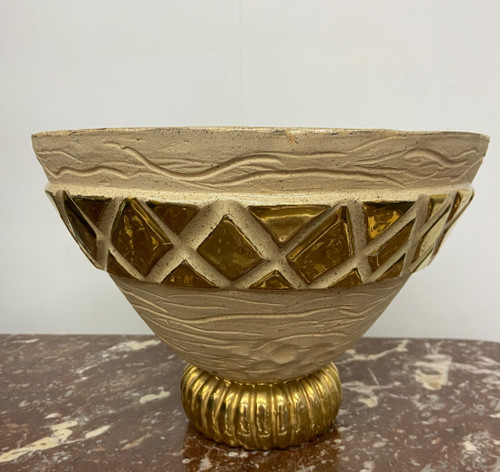 Art-Deco-Keramikbecher 