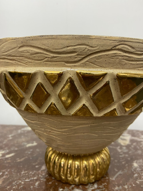 Art-Deco-Keramikbecher 