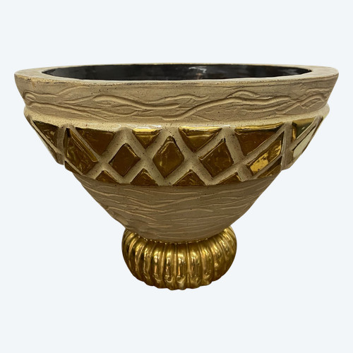 Art-Deco-Keramikbecher 