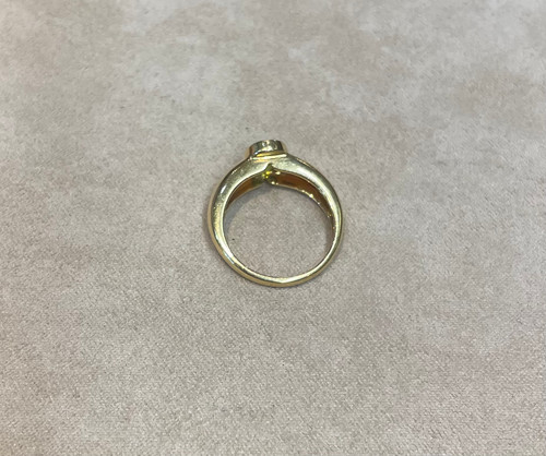 Bague jonc peridot