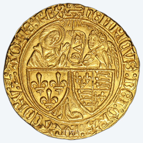 SALUT D’OR – ROUEN – TRÉSOR DE LA GUERRE – DE CENT ANS – ABBAYE DE LA LUCERNE