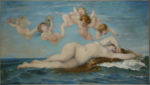 La naissance de Vénus de Ernest PRUNET, 1840-1901, d’après Alexandre Cabanel 