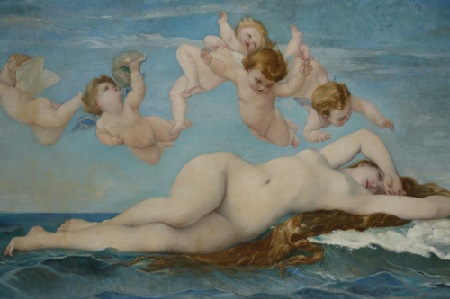 La naissance de Vénus de Ernest PRUNET, 1840-1901, d’après Alexandre Cabanel 