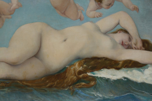 La naissance de Vénus de Ernest PRUNET, 1840-1901, d’après Alexandre Cabanel 