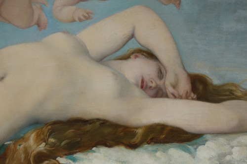 La naissance de Vénus de Ernest PRUNET, 1840-1901, d’après Alexandre Cabanel 