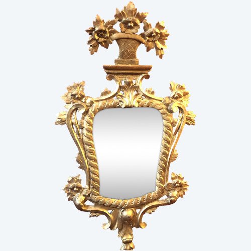 Miroir, Italie vers 1780