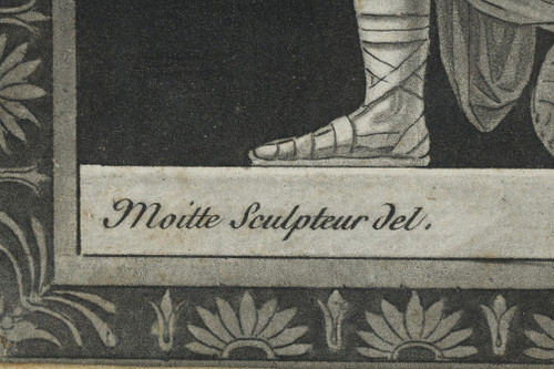 SUITE OF 5 ENGRAVINGS OF ANTIQUE SCENES AFTER MOITTE BY JANINET