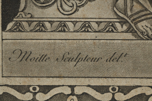 SUITE OF 5 ENGRAVINGS OF ANTIQUE SCENES AFTER MOITTE BY JANINET