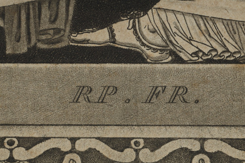 SUITE OF 5 ENGRAVINGS OF ANTIQUE SCENES AFTER MOITTE BY JANINET