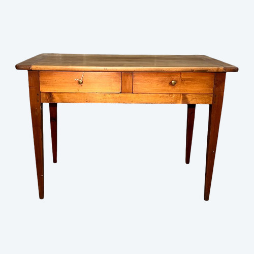1800 Lärchenschreibtisch