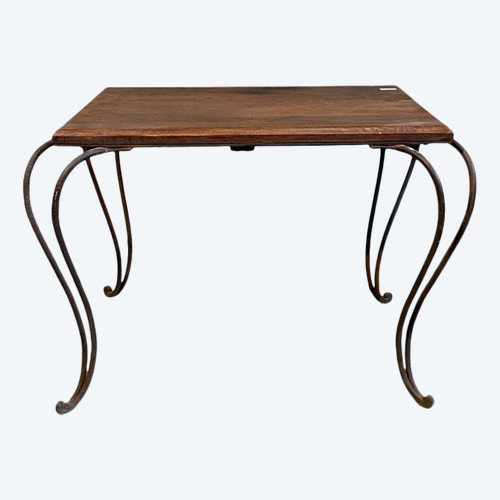 Table basse 1900 en chêne