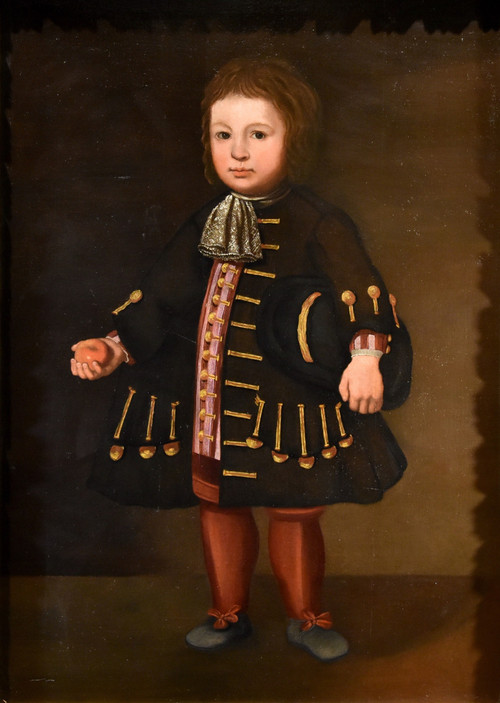 Portrait d'Un Jeune Garçon, Eécole Lombarde du XVIIe Siècle