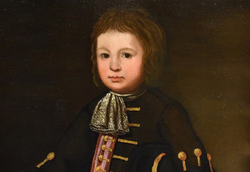 Portrait d'Un Jeune Garçon, Eécole Lombarde du XVIIe Siècle