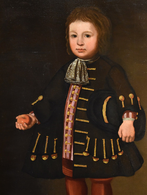 Portrait d'Un Jeune Garçon, Eécole Lombarde du XVIIe Siècle